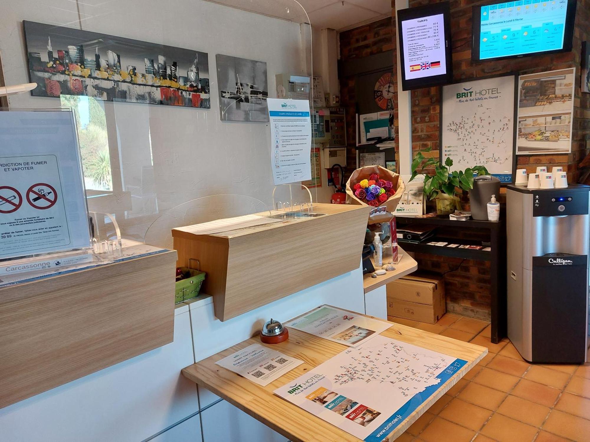 Brit Hotel Bosquet Carcassonne Cite 外观 照片